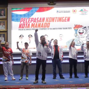 Kontingen Atlet Manado Siap Berlaga di Porprov XII Sulut 2025