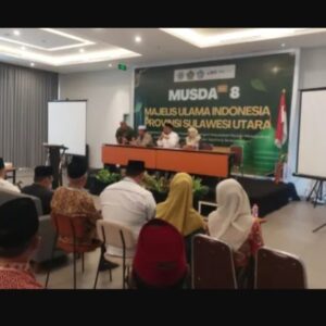 Musda ke VIII, Nasarudin Yusuf Pimpin MUI Sulut Periode 2025-2030